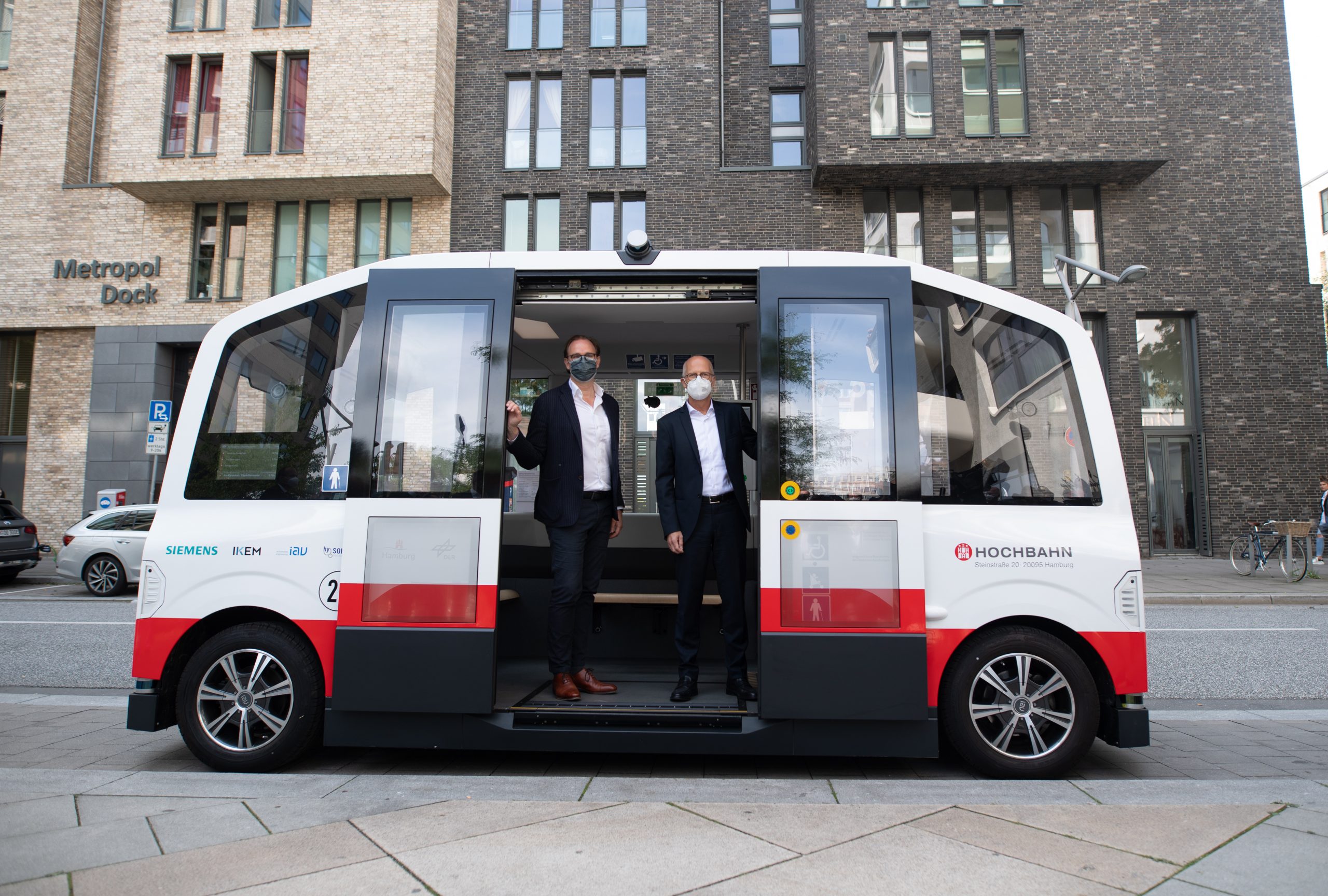 Betrieb des autonom fahrenden Heat-Bus startet